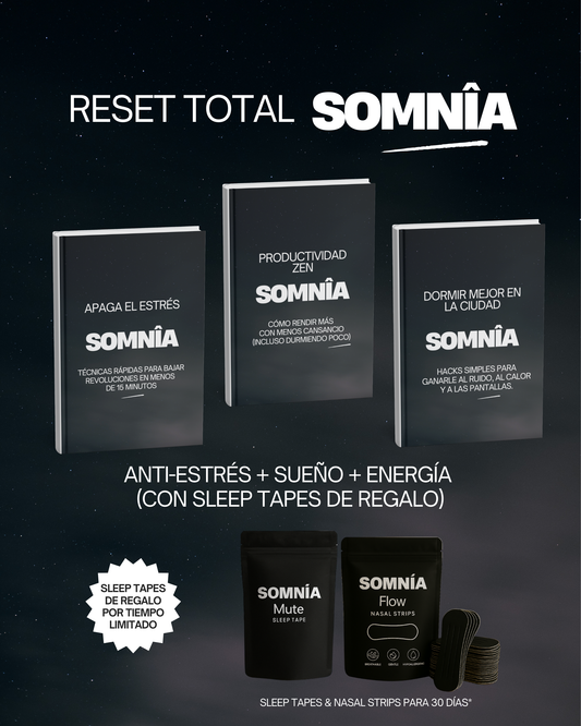 Somnîa Pack Reset Total | Anti-Estrés + Sueño + Energía