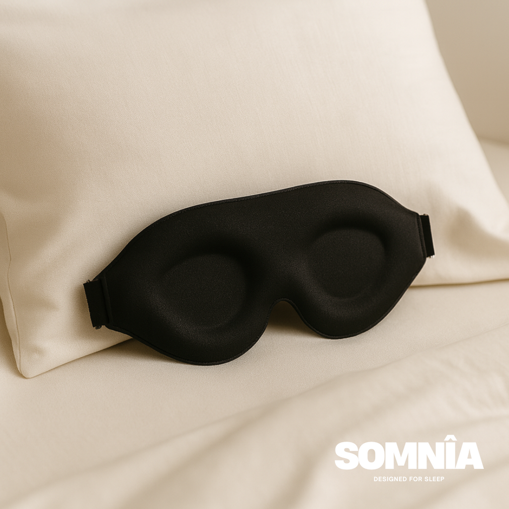 Somnîa | Deep Silence — Antifaz Premium + Tapones Antiruido