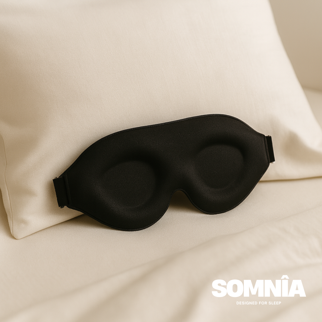 Somnîa | Deep Silence — Antifaz Premium + Tapones Antiruido