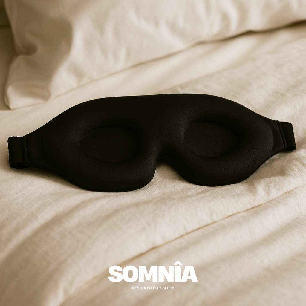 Somnîa | Deep Silence — Antifaz Premium + Tapones Antiruido
