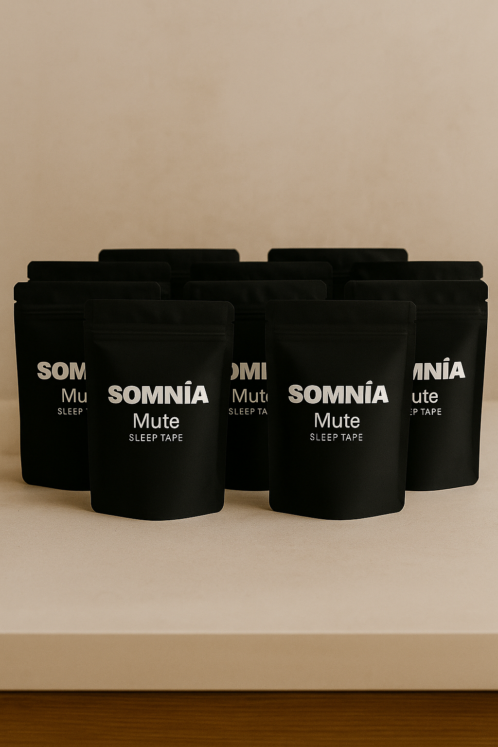 Somnîa Mute — Sleep Tape Bucal
