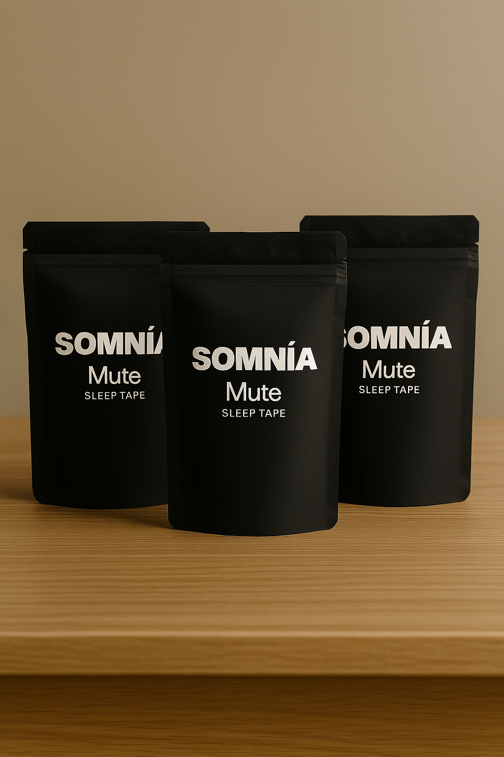 Somnîa Mute — Sleep Tape Bucal